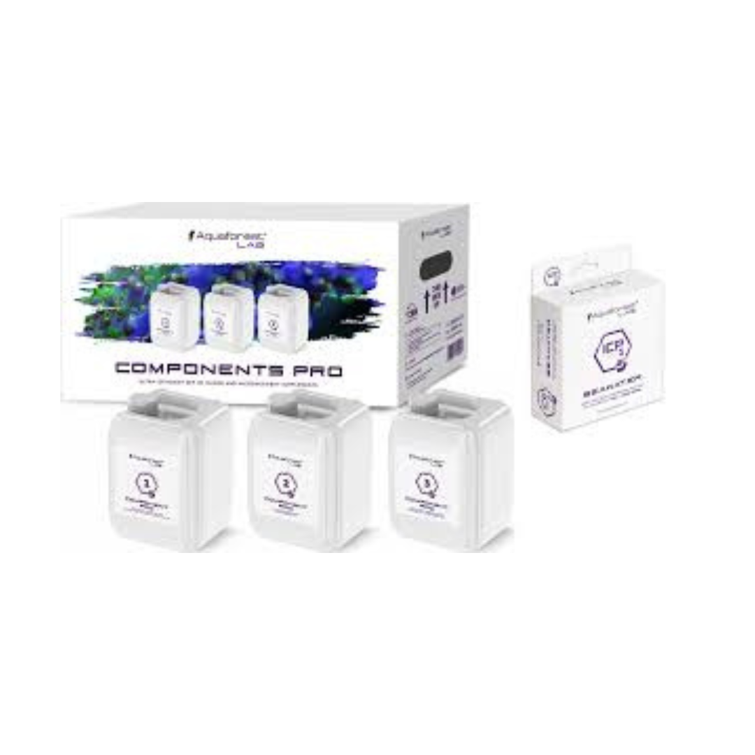 Aquaforest – Lab Component Pro Test 3 x 5L - Balling Completo con Test ICP Incluso