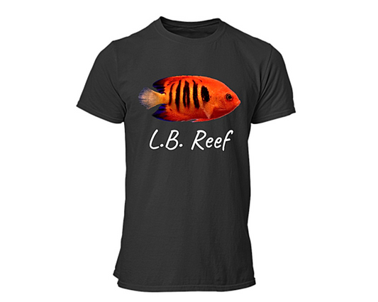 L.B. Reef - T-Shirt Nera "Centropyge loriculus" - L.B.Reef