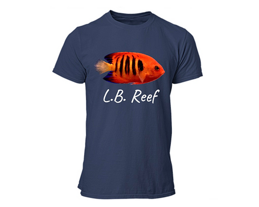 L.B. Reef - T-Shirt Blu "Centropyge loriculus" - L.B.Reef