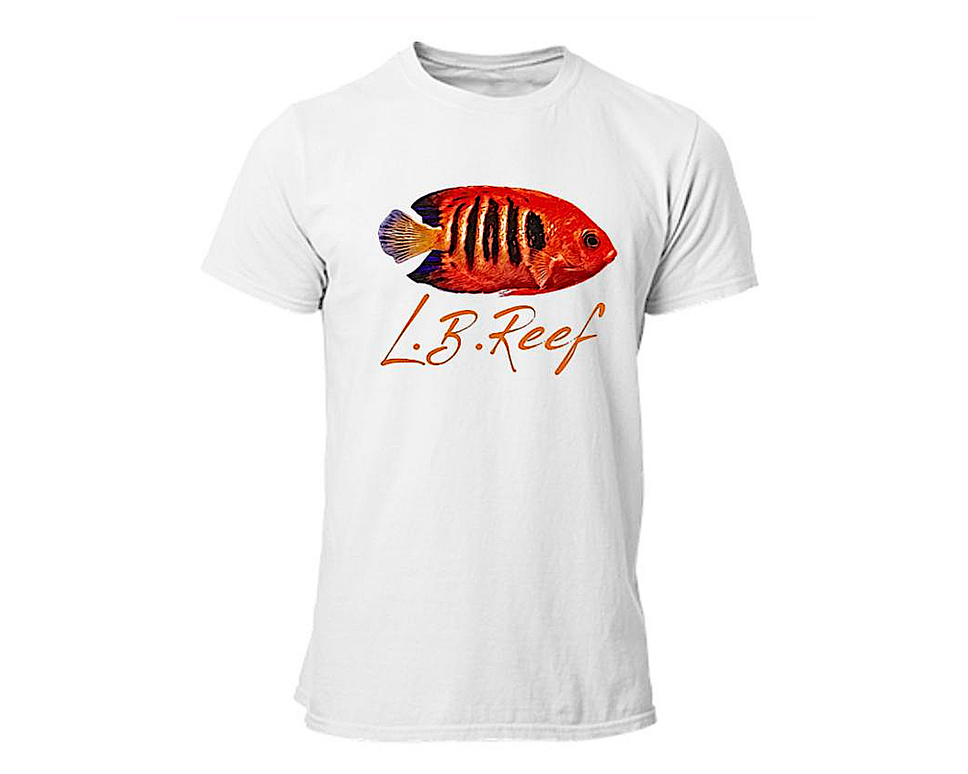 L.B. Reef - T-Shirt Bianca "C.loriculus painted" - L.B.Reef