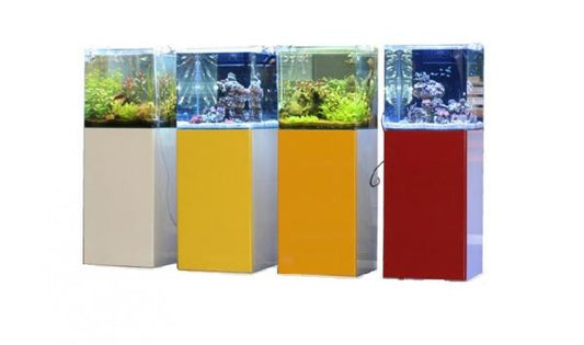 Blau Aquaristic Set Open Reef Experience 45x45x45 Supporto Nero, Anta personalizzabile - kit marino completo - L.B.Reef